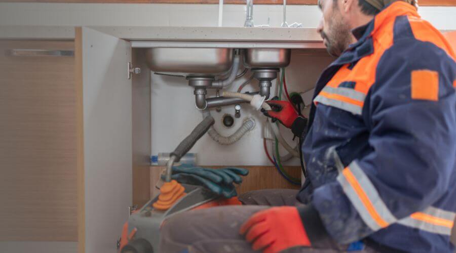 Professional slab leak plumber services in Inman, KS